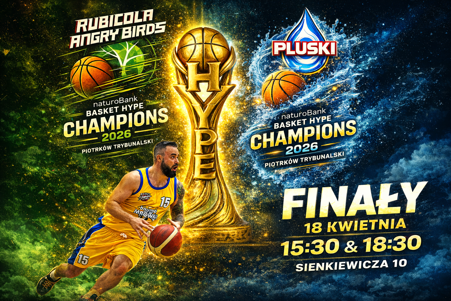 Zaproszenie na mecz Basket Hype 18.04.2026